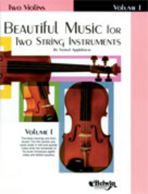 BEAUTIFUL MUSIC FOR 2 STRING INSTRUMENTS VOL 1 VIOLIN