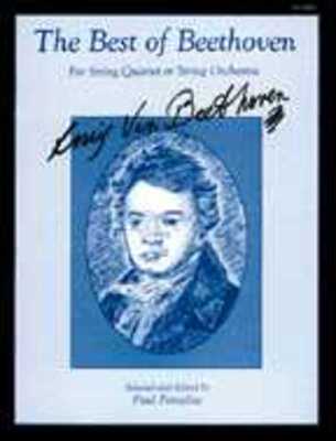 BEST OF BEETHOVEN FOR STRING QUARTET SCORE