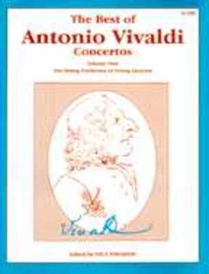 BEST OF ANTONIO VIVALDI CONCERTOS BK 1 SCORE