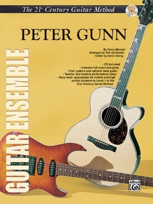 21ST CENTURY GUITAR ENSEMBLE PETER GUNN BK/CD