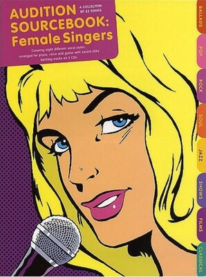 AUDITION SOURCEBOOK FEMALE SINGERS PVG BK/CD