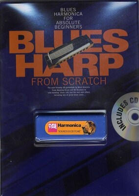 BLUES HARP FROM SCRATCH BK/CD + HARMONICA