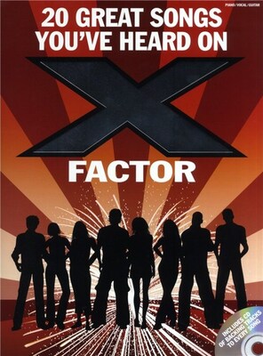 20 GREAT SONGS YOUVE HEARD ON X FACTOR BK/CD