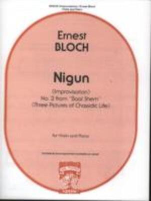BLOCH - NIGUN NO 2 FROM BAAL SHEM VIOLIN/PIANO