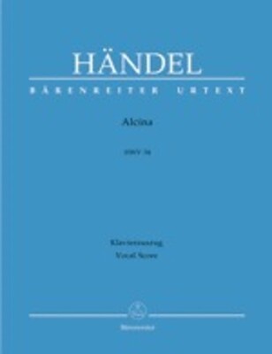 ALCINA HWV 34 VOCAL SCORE