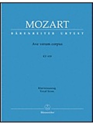 AVE VERUM CORPUS K 618 SCORE