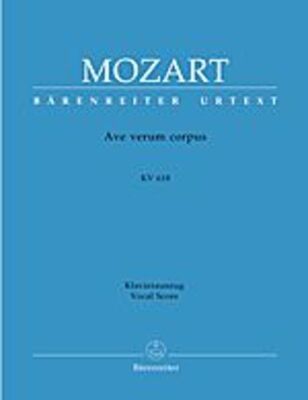 AVE VERUM CORPUS K 618 SATB