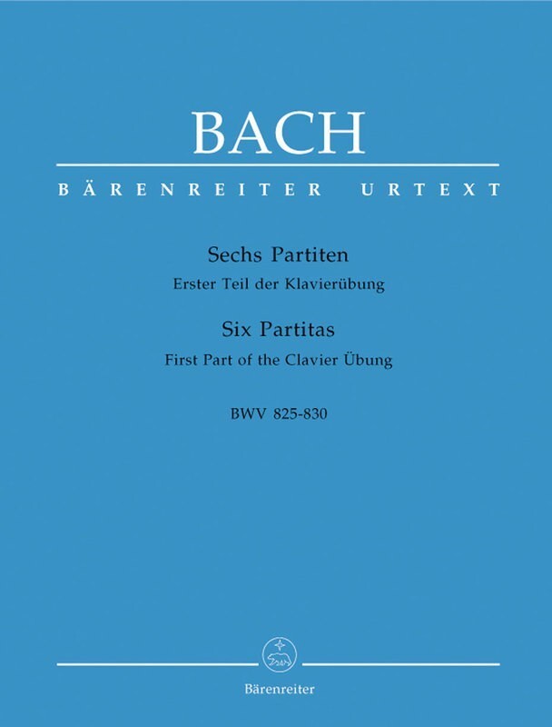 BACH - 6 PARTITAS BWV 825-830 URTEXT