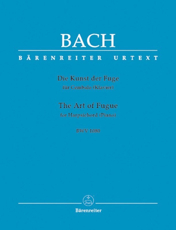 BACH - ART OF THE FUGUE BWV 1080 URTEXT