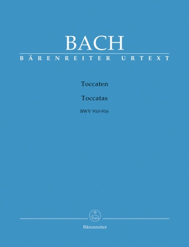 BACH - TOCCATAS BWV 910-916 PIANO URTEXT