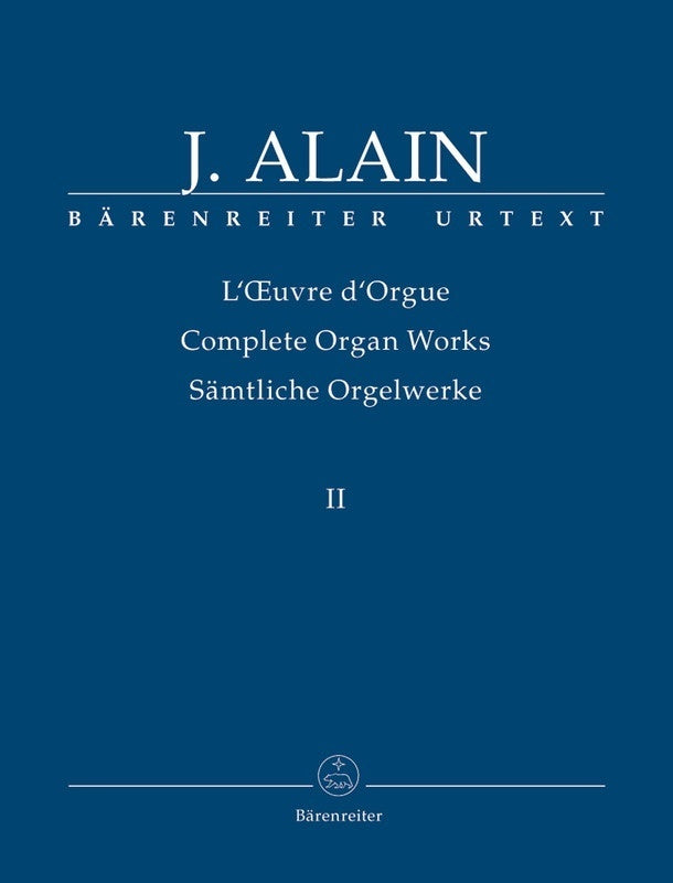 ALAIN - COMPLETE ORGAN WORKS VOL 2