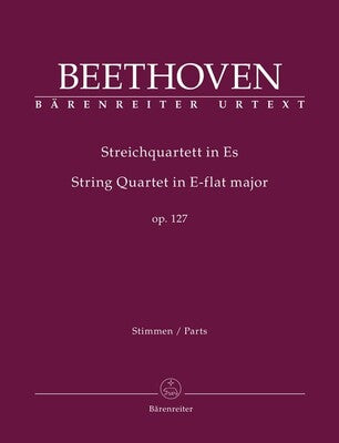 BEETHOVEN - STRING QUARTET E FLAT OP 127 PARTS