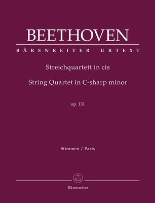 BEETHOVEN - STRING QUARTET C SHARP MINOR OP 131 PARTS