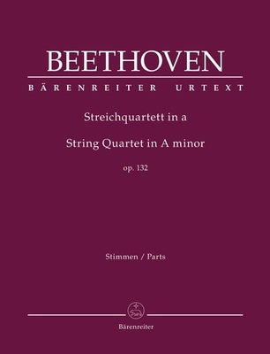 BEETHOVEN - STRING QUARTET A MINOR OP 132 SET OF PARTS