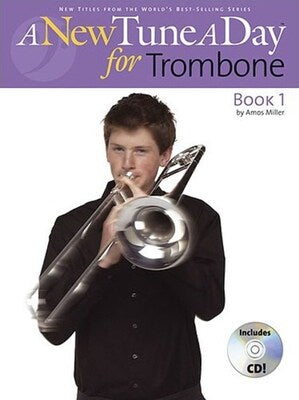 A NEW TUNE A DAY TROMBONE BK 1 BK/CD