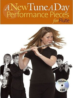A NEW TUNE A DAY PERFORMANCE PIECES FLUTE BK/OLA