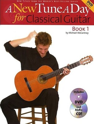 A NEW TUNE A DAY CLASSICAL GUITAR BK 1 BK/CD/DVD