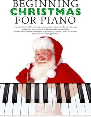 BEGINNING CHRISTMAS FOR PIANO