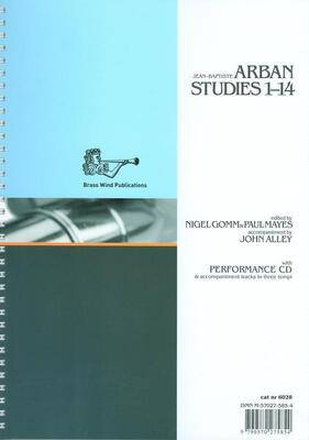 ARBAN STUDIES 1-14 TRUMPET BK/CD