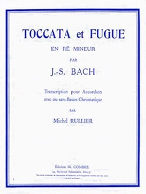 BACH - TOCCATA AND FUGUE D MINOR ACCORDION