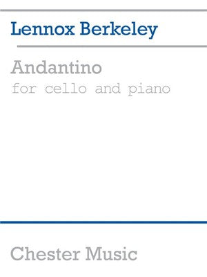 BERKELEY - ANDANTINO FOR CELLO/PIANO