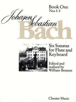 BACH - 6 SONATAS FOR FLUTE/PIANO BK 1 NOS 1-3 ED BENNETT