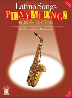 APPLAUSE PLAYALONG LATINO ALTO SAX BK/CD