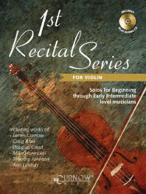 1ST RECITAL SERIES FOR VIOLIN BK/CD
