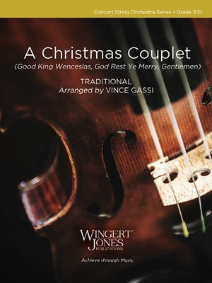 A CHRISTMAS COUPLET FOR STRING ORCHESTRA SO3.5 SC/PTS