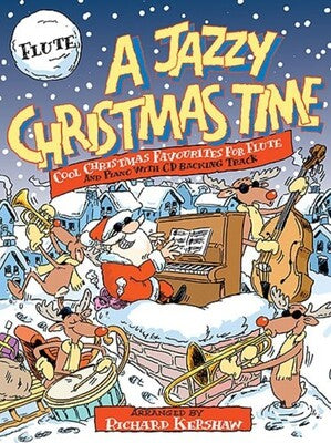 A JAZZY CHRISTMAS TIME FLUTE BK/CD