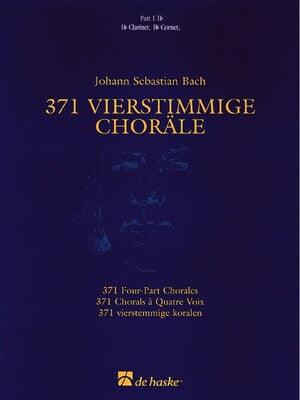 371 FOUR PART CHORALES PART 1 E FLAT TREBLE CLEF