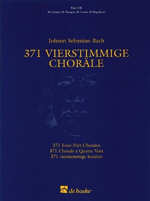 371 FOUR PART CHORALES PART 2 B FLAT TREBLE CLEF