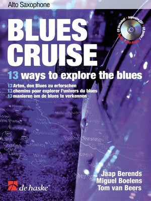 BLUES CRUISE ALTO SAX BK/CD