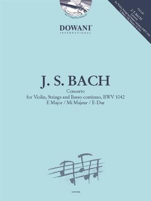 BACH - CONCERTO FOR VIOLIN BWV 1042 BK/CD