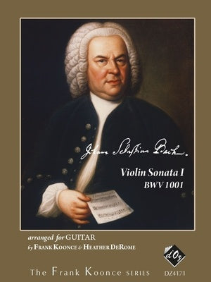 BACH - VIOLIN SONATA 1 BWV 1001 ARRANGED FOR GUITAR
