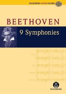BEETHOVEN - 9 SYMPHONIES STUDY SCORE+AUDIO SLIPCASE