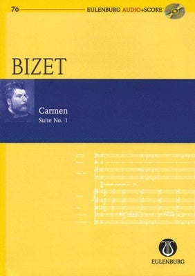 BIZET - CARMEN SUITE NO 1 STUDY SCORE BK/CD