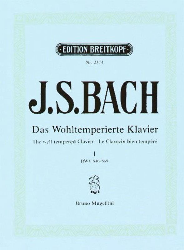 BACH - PRELUDES AND FUGUES VOL 1 ED MUGELLINI