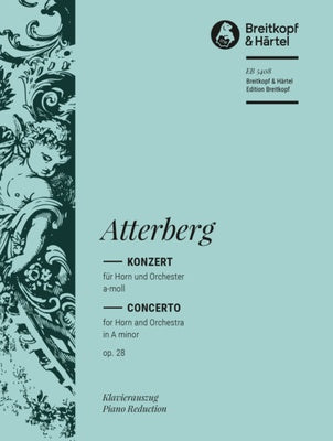 ATTERBERG - CONCERTO A MINOR OP 28 FOR FRENCH HORN/PIANO