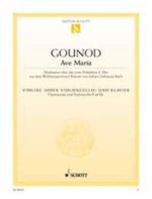 BACH/GOUNOD - AVE MARIA VIOLIN/PIANO