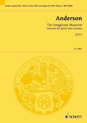 ANDERSON - THE IMAGINARY MUSEUM PIANO/ORCH STUDY SCORE