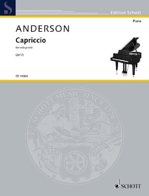 ANDERSON - CAPRICCIO FOR SOLO PIANO