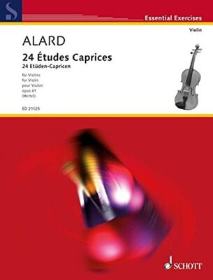 ALARD - 24 ETUDES CAPRICES OP 41 VIOLIN