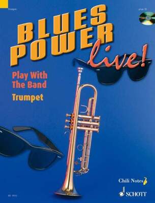 BLUES POWER LIVE! TRUMPET BK/CD