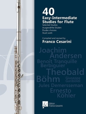 40 EASY-INTERMEDIATE STUDIES FOR FLUTE ARR CESARINI