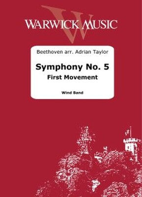 BEETHOVEN - SYMPHONY NO 5 FIRST MOVEMENT CB SC/PTS