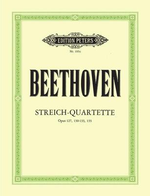BEETHOVEN - STRING QUARTETS VOL 3 OP 127/130/131/132/133/135