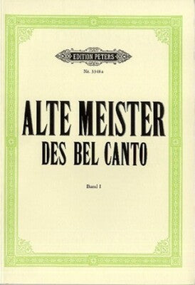 BEL CANTO ALBUM VOL 1 HIGH VOICE/PIANO