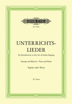 ALBUM OF 60 LIEDER FROM BACH TO REGER HIGH VOICE