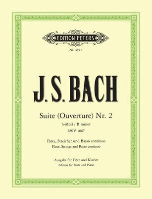 BACH - SUITE B MINOR BWV 1067 FOR FLUTE/PIANO